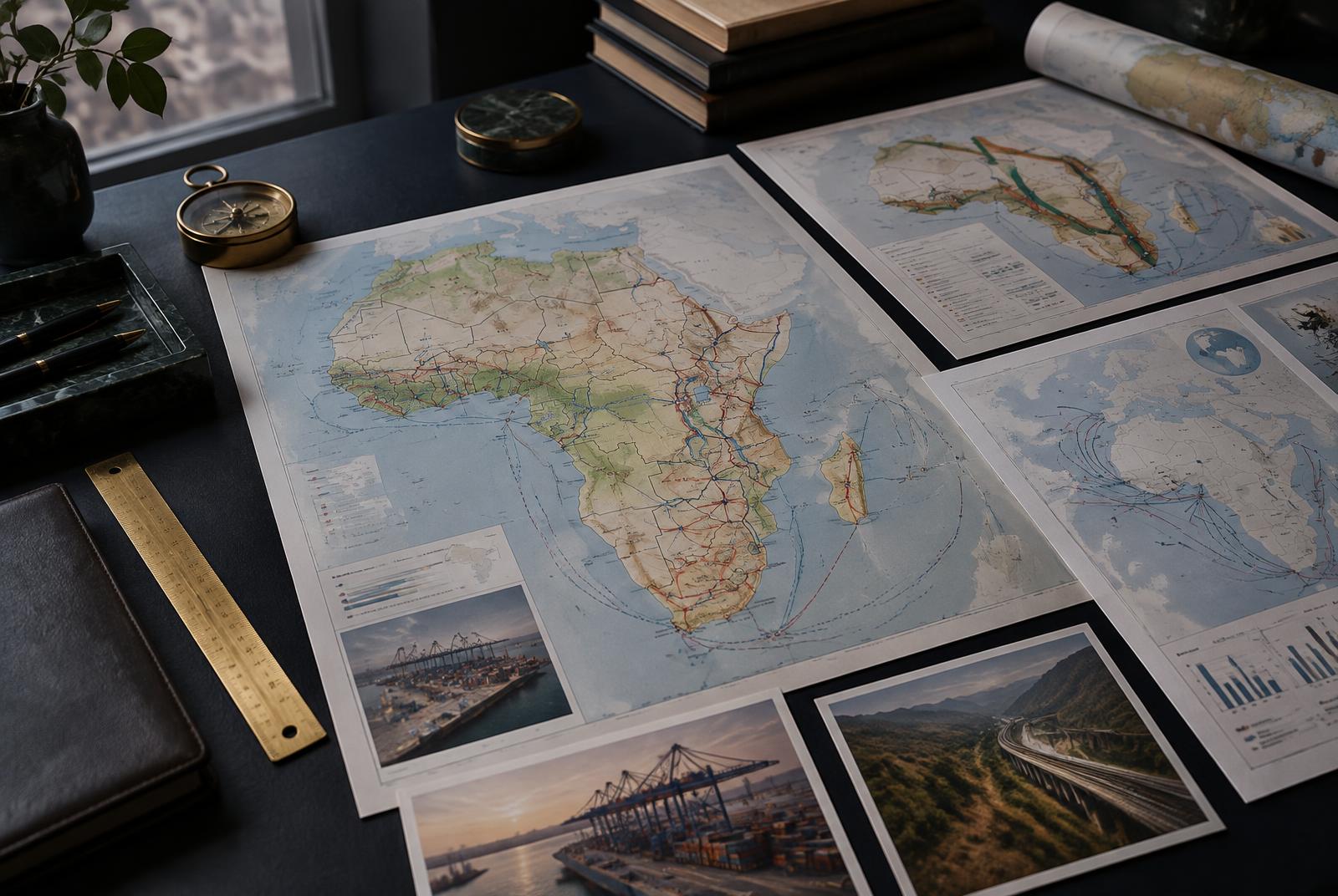 African corridor maps and strategic market intelligence materials